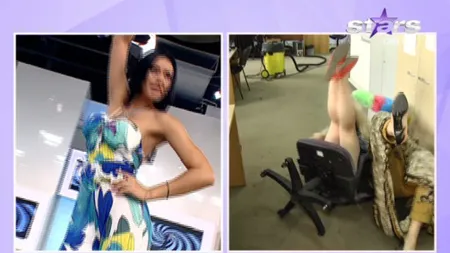 INCIDENT neplăcut în DIRECT la Antena. O invitată a căzut peste o colegă de platou FOTO