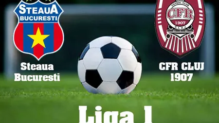 STEAUA - CFR CLUJ 1-1: Remiză în derby-ul etapei