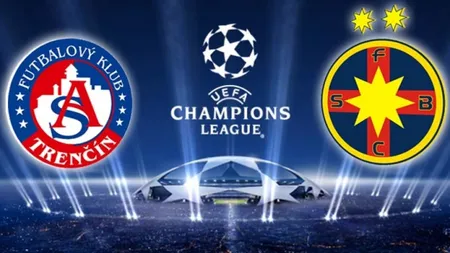 TRENCIN STEAUA 0-2 în prima manşă din turul II preliminar al CHAMPIONS LEAGUE