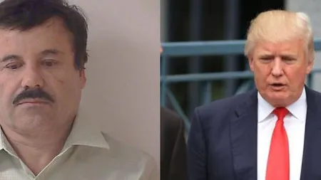 El Chapo oferă 100 de milioane de dolari pentru capul lui Donald Trump FOTO