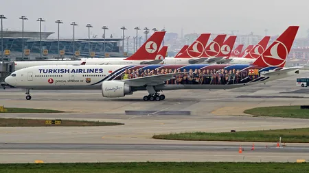 Alertă cu BOMBĂ într-un avion al companiei Turkish Airlines