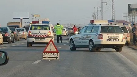 Carambol pe Autostrada Soarelui. Cinci maşini s-au ciocnit pe sensul către Bucureşti