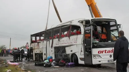 ACCIDENT MORTAL în Brăila. Şoferul autocarului a fost reţinut