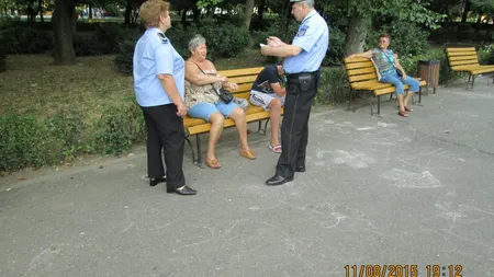 Poliţia locală din Bucureşti amendează mâncătorii de seminţe din parcuri