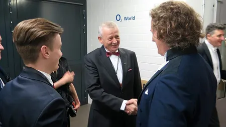 Andre Rieu va fi numit ambasador al Bucureştiului. Ce a declarat Sorin Oprescu VIDEO