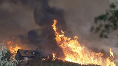 Incendii de vegetaţie în California VIDEO