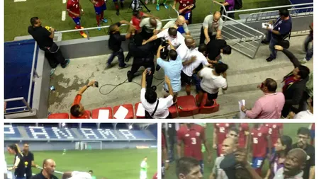 Video absolut halucinant. Selecţionerul din Costa Rica se bate cu un bodyguard pe stadion