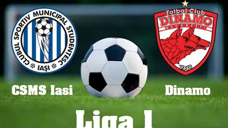 CSMS IASI - DINAMO 0-0. 