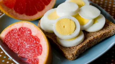 Dieta cu ouă şi grepfrut: Slăbeşti 4,5 kilograme în 5 zile