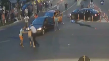 Imagini şocante, accident surprins de camerele de supraveghere. Şoferul vinovat, încătuşat VIDEO