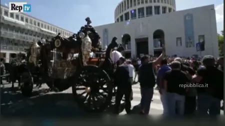 Mafiot italian, înmormântat pe muzica din filmul 
