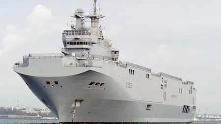 Franţa va pierde mult pentru că a renunţat la livrarea de nave Mistral Rusiei