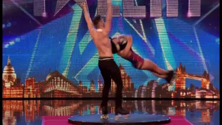 SHOW INCENDIAR pe role, la Britain's Got Talent VIDEO