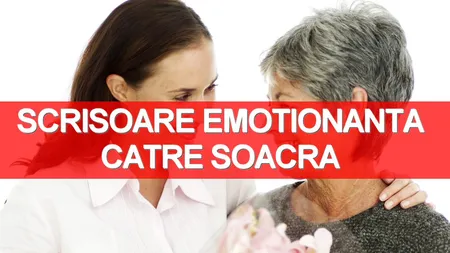 Scrisoare deschisă către viitoarea mea soacră