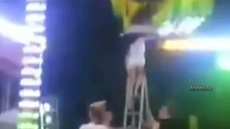 Turişti blocaţi în tiribombă, în Satul de Vacanţă din Mamaia