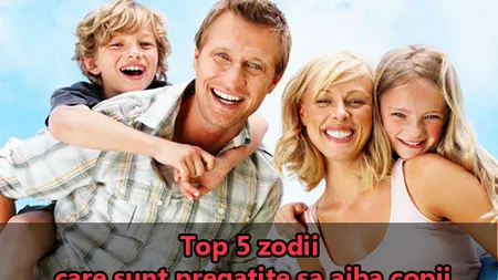 Top 5 zodii care sunt pregătite să aibă copii, anul acesta