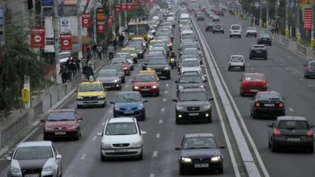 Trafic îngreunat pe DN1, tronsonul Comarnic-Sinaia-Predeal
