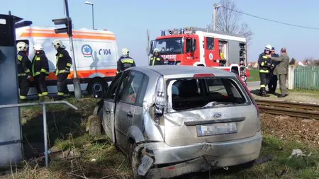 Accident feroviar, la nord de Budapesta. Două trenuri s-au ciocnit, 19 persoane sunt rănite