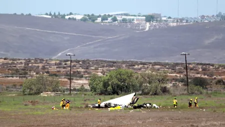 ACCIDENT AVIATIC în America: Cel puţin cinci morţi, după ce două avioane de mici dimensiuni s-au ciocnit VIDEO