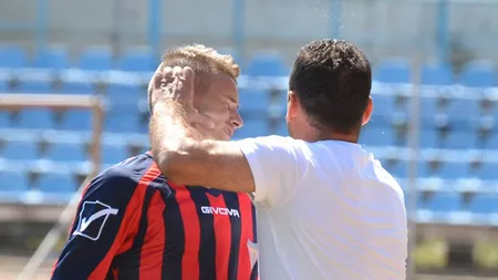 Viorel Ion, antrenorul Gloriei Buzău, a bătut un jucător pe teren, în timpul meciului