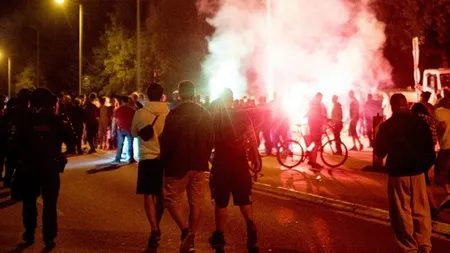 Confruntări între poliţişti şi militanţii de extremă dreapta în faţa unui centru pentru refugiaţi din Germania