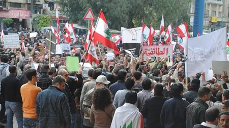 Protestatari antiguvernamentali din Liban au luat cu asalt Ministerul Mediului din Beirut
