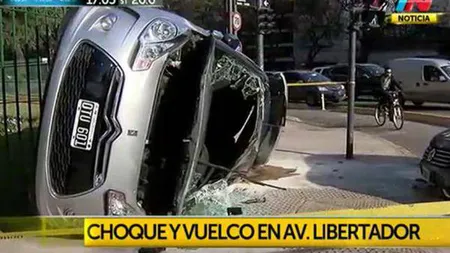 Accident grav provocat de un român: A intrat în plin în maşina unui fost fotbalist de la Real Madrid