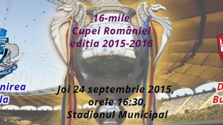 DACIA BRAILA-DINAMO LIVE VIDEO CUPA ROMANIEI. 