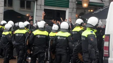 LIGA EUROPA. Haos în Olanda, la Groningen. Fanii lui Marseille au devastat oraşul VIDEO