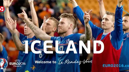 Islanda, calificare în premieră la EURO. Este cea mai mică ţară prezentă vreodată la turneul final