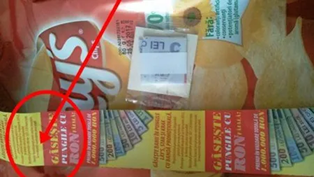 Cum îţi dai seama dacă pungile cu CHIPS conţin bani