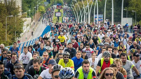 MARŞUL BICICLIŞTILOR, organizat sâmbătă, în Capitală