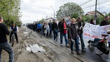 Marş de protest, sâmbătă, în Prelungirea Ghencea din Capitală