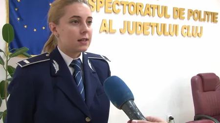 Imagini compromiţătoare cu o poliţistă din Cluj. Cum a fost fotografiată o specialistă de la IPJ Cluj