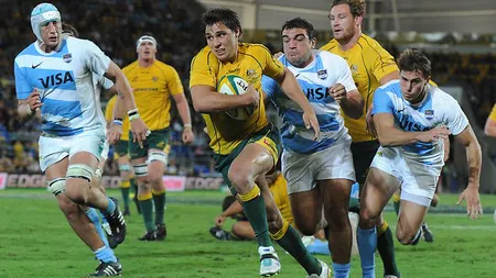 CM RUGBY. Australia a învins Argentina şi va juca finala cu Noua Zeelandă