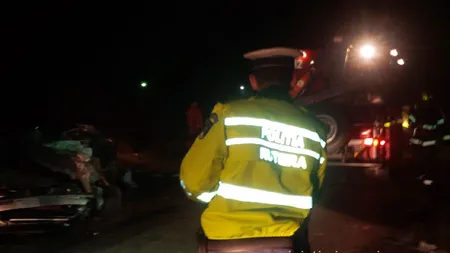 Accident grav la Mehedinţi. Circulaţia a fost întreruptă pe DN 6