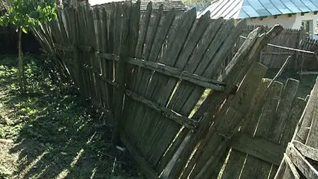 Situaţie DISPERATĂ în Olt. Mai multe case, la un pas să cadă din cauza alunecărilor de teren VIDEO