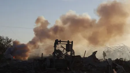 Israelul loveşte Hamas în Gaza. O femeie palestiniană şi fiica ei au fost ucise