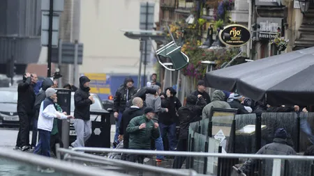 Violenţe între suporteri la Manchester, în Liga Campionilor. Un fan al Sevillei a fost omorât VIDEO