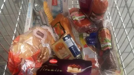 Mâncăm E-uri, nu mâncare. 120 de chimicale într-un singur coş de cumpărături