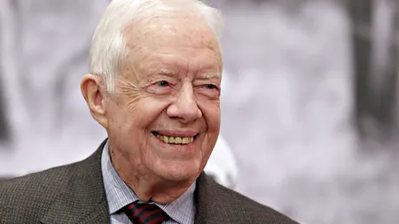 Fostul preşedinte al SUA, Jimmy Carter, anunţă că s-a vindecat de cancer