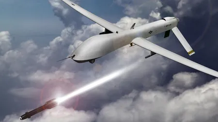 Avioane de vânătoare au doborât o dronă aflată în spaţiul aerian al Turciei