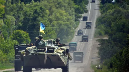 Au reizbucnit LUPTELE în Ucraina: Un soldat a fost UCIS la Doneţk