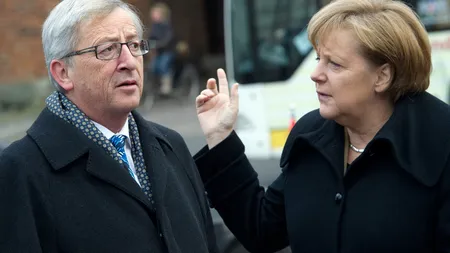 Juncker îi cere lui Merkel să ignore sondajele şi să primească în continuare refugiaţi