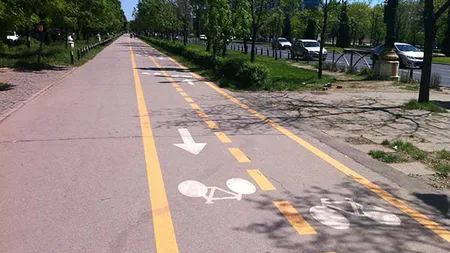 100 de kilometri de piste pentru biciclete în Bucureşti. Vezi LISTA străzilor