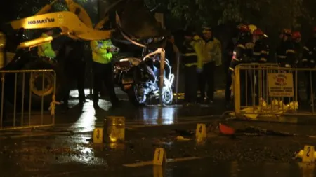 Poliţistul care a MURIT după ce a căzut într-o groapă era deschizătorul coloanei lui Gabriel Oprea