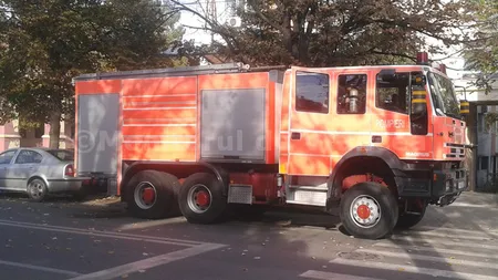 Incendiu într-o instituţie publică. Toţi angajaţii au fost EVACUAŢI