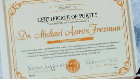 Virgină CU DIPLOMĂ. A venit cu certificatul la altar, altfel ... Trebuie să citeşti asta