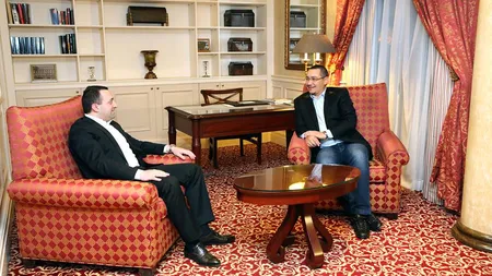 Fostul premier Victor Ponta, întâlnire cu premierul Georgiei. FOTO
