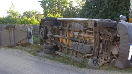 ACCIDENT GRAV pe DN1 A. Patru persoane au fost rănite